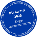 Siegel KU Award 2023 Sieger Onlinemarketing